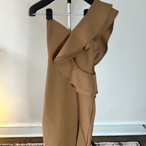 UONBOX Women's One Shoulder Bandage Dress - Picture 2 of 4